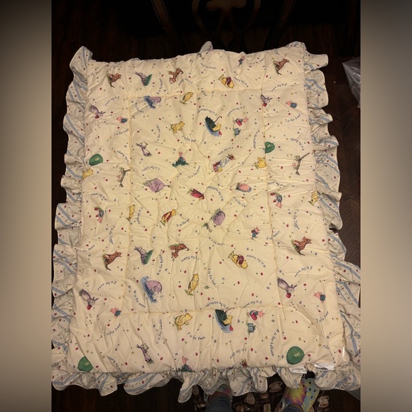 Vintage Classic Pooh 1999 Crib Bedding Comforter - Picture 6 of 6